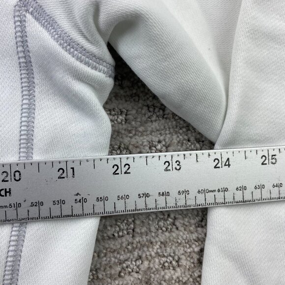 Nike Blue Devils NC 1838 Crew Neck Sweater Men Small S White Spell Out Swoosh - Picture 10 of 11